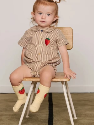 Obrázek produktu Mini Rodini body kojenecké bavlněné Poplin béžová