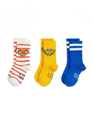 Obrázek produktu Mini Rodini Dětské ponožky s bavlnou Mini Rodini E.T. 3-pack modrá