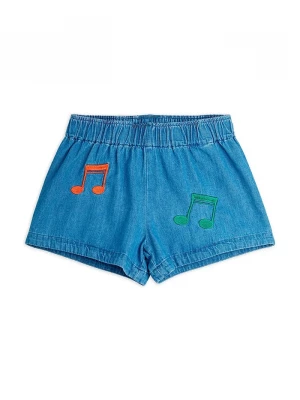 Obrázek produktu Mini Rodini Dětské riflové kraťasy Mini Rodini Note modrá