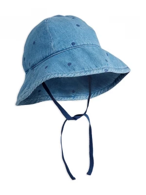 Obrázek produktu Mini Rodini Dětský džínový klobouk Mini Rodini denim dots modrá
