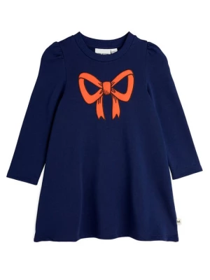 Obrázek produktu MINI RODINI Každodenní šaty Bow 2515011360 Tmavomodrá Regular Fit