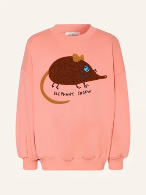 Obrázek produktu Mini Rodini Mikiny světle červená / hnědá / černá