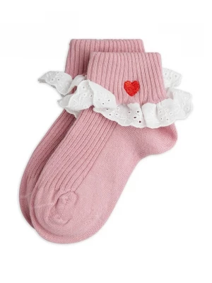 Obrázek produktu Mini Rodini ponožky dětské Heart růžová