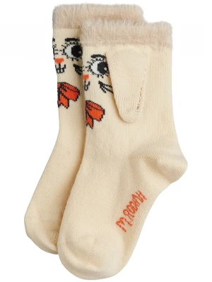 Obrázek produktu Mini Rodini ponožky dětské Rabbit béžová
