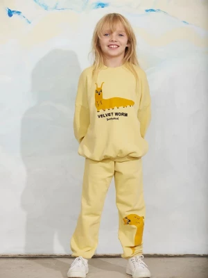 Obrázek produktu Mini Rodini teplákový set dětský bavlněný žlutá