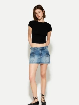 Obrázek produktu Minisukně Bershka světlemodrý denim