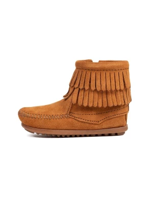 Obrázek produktu Minnetonka Kozačky 'Double fringe' hnědá
