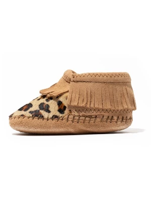 Obrázek produktu Minnetonka Kozačky 'Riley Suede' hnědá / černá