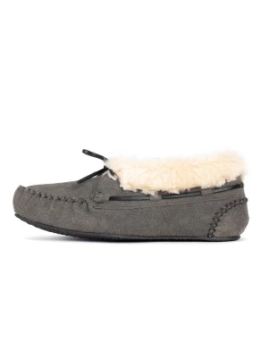 Obrázek produktu Minnetonka Mokasíny 'Chrissy' šedá / bílá