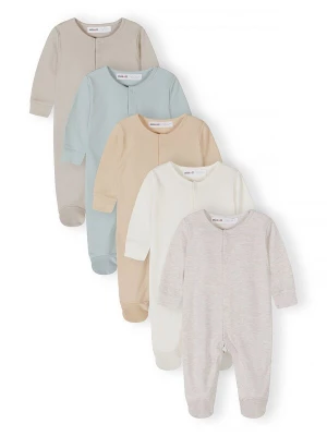 Obrázek produktu MINOTI Dupačky / body béžová / režná / světlemodrá / šedá / světle šedá