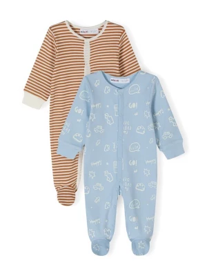 Obrázek produktu MINOTI Dupačky / body béžová / světlemodrá