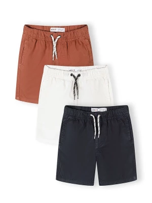 Obrázek produktu MINOTI Kalhoty marine modrá / rezavě hnědá / offwhite