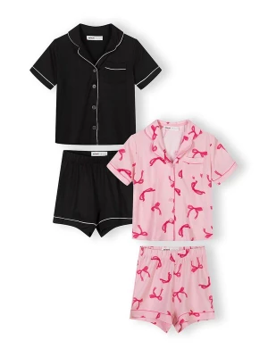Obrázek produktu MINOTI Pyžamo pink / růžová / černá / bílá