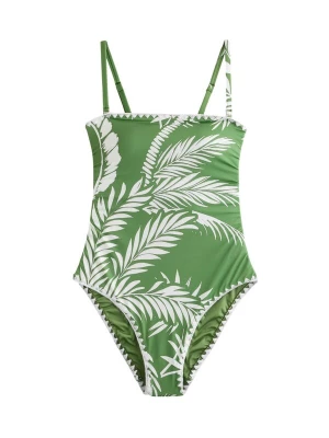 Obrázek produktu Mint Velvet Plavky zelená / bílá