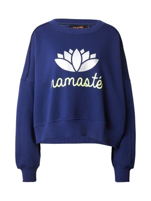 Obrázek produktu miss goodlife Mikina 'Namasté' tmavě modrá / jablko / bílá