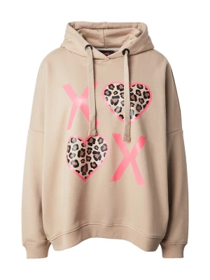 Obrázek produktu miss goodlife Mikina 'XO' béžová / hnědá / pitaya / černá