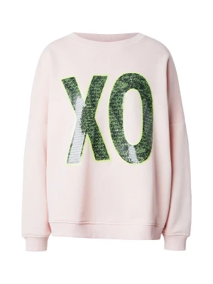 Obrázek produktu miss goodlife Mikina 'XO' svítivě žlutá / zelená / pink / růže