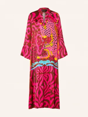 Obrázek produktu Miss Goodlife Oversized Svetr S Ozdobnými Kamínky růžová / neonově oranžová / tyrkysová