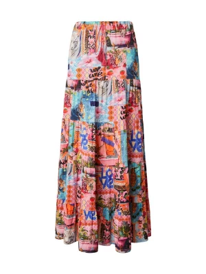 Obrázek produktu miss goodlife Sukně kobaltová modř / azurová / oranžová / korálová