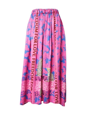 Obrázek produktu miss goodlife Sukně 'Moon Lovers' modrá / pink / červená / bílá