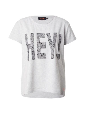 Obrázek produktu miss goodlife Tričko 'HEY!' světle šedá / černá
