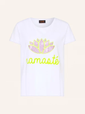 Obrázek produktu Miss Goodlife Tričko S Ozdobnými Kamínky bílá / růžová / neonově žlutá