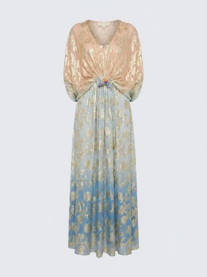 Obrázek produktu Miss June Šaty 'Caftan Long Pastel' modrá