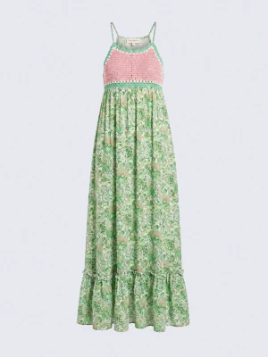 Obrázek produktu Miss June Šaty 'Robe Longue Sorbet' zelená
