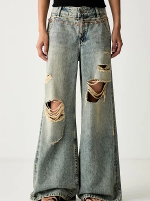 Obrázek produktu Miss Sixty wide leg džíny dámské modrá