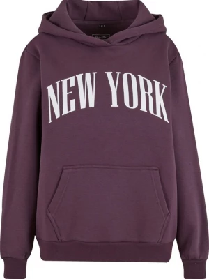 Obrázek produktu Miss Tee Mikina 'New York' lilek / bílá