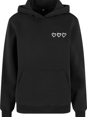 Obrázek produktu Miss Tee Mikina 'Three In A Row' černá / offwhite
