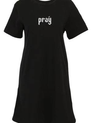 Obrázek produktu Miss Tee Šaty světle šedá / černá / bílá