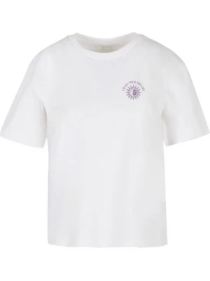 Obrázek produktu Miss Tee Tričko 'Chase Your Dreams' šeříková / bílá