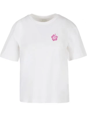 Obrázek produktu Miss Tee Tričko 'Chasing Sunsets' pink / bílá