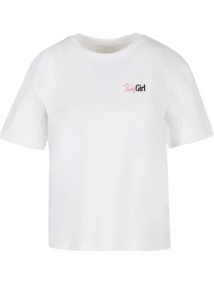 Obrázek produktu Miss Tee Tričko 'Friday Girl' pitaya / černá / bílá