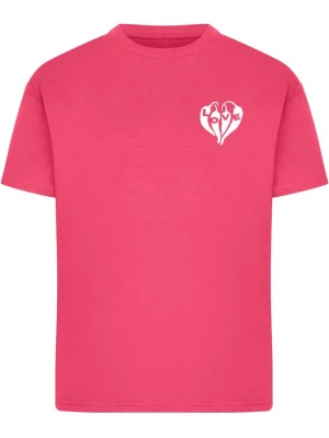Obrázek produktu Miss Tee Tričko 'Spicy Heart' pink / červená / bílá