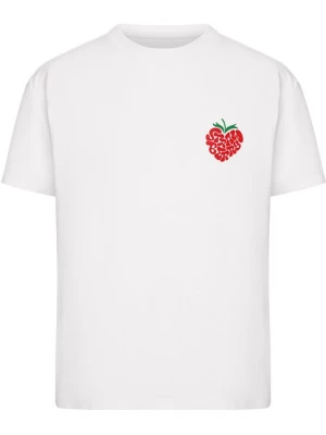 Obrázek produktu Miss Tee Tričko 'Strawberry Heart' zelená / červená / bílá
