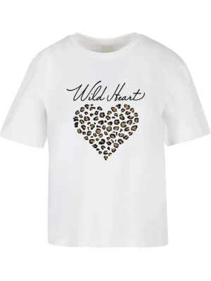 Obrázek produktu Miss Tee Tričko 'Wild Heart Leo' hnědá / černá / bílá