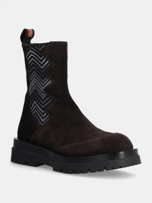 Obrázek produktu Missoni Kotníkové boty Missoni Dani hnědá