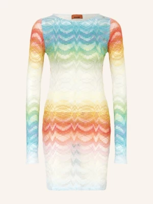 Obrázek produktu Missoni Plážové Šaty S Třpytivou Nití tmavě modrá / oranžová / bílá