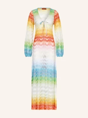 Obrázek produktu Missoni Plážové Šaty S Třpytivou Přízí tyrkysová / oranžová / bílá