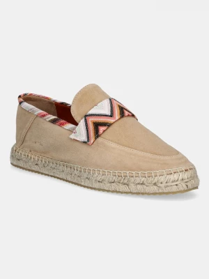 Obrázek produktu Missoni Semišové espadrilky Missoni Amelia béžová