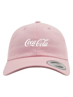 Obrázek produktu Mister Tee Čepice 'Coca Cola' pastelově růžová / bílá