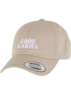 Obrázek produktu Mister Tee Kšiltovka 'Good Karma' šedá / kámen / černá / bílá