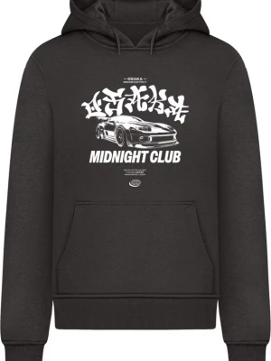 Obrázek produktu Mister Tee Mikina 'Midnight Racing Club' černá / bílá