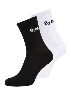 Obrázek produktu Mister Tee Ponožky 'HI - Bye' černá / bílá