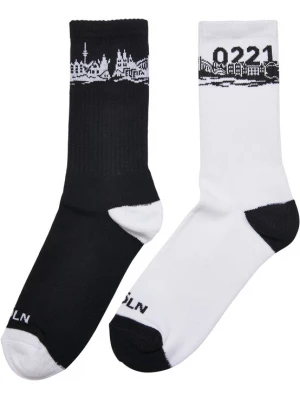 Obrázek produktu Mister Tee Ponožky 'Major City' černá / bílá