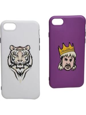 Obrázek produktu Mister Tee Pouzdro na smartphone 'Big Cats I Phone 6 / 7 / 8' žlutá / fialová / černá / bílá