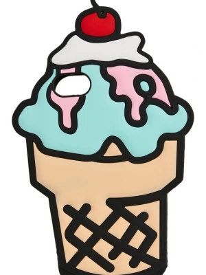 Obrázek produktu Mister Tee Pouzdro na smartphone 'Icecream' světlemodrá / světle hnědá / růžová / červená / černá