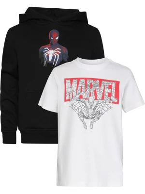 Obrázek produktu Mister Tee Sada 'Spiderman Marvel' marine modrá / červená / černá / bílá